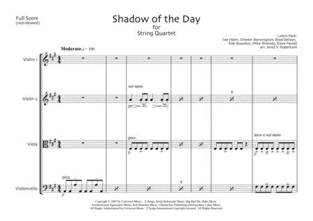 Shadow Of The Day For String Quartet Full Score Non Bowed Page 2