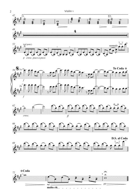 Shadow Of The Day For String Quartet Parts Bowed Page 2