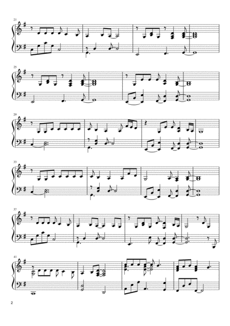 Shallow From A Star Is Born Piano Solo Page 2