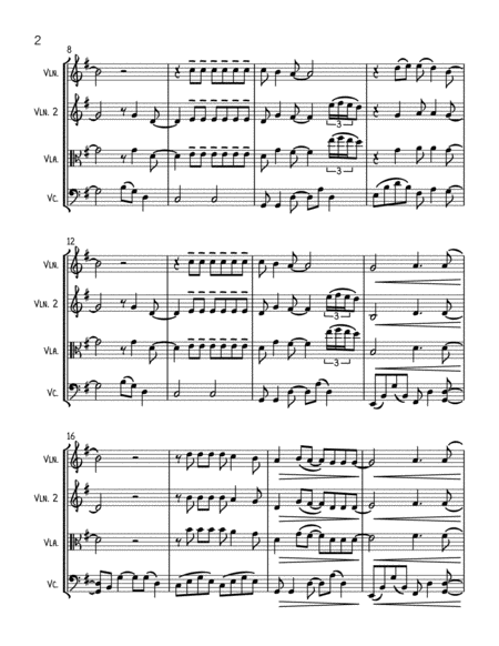 Shallow From A Star Is Born String Trio Optional Vln2 Or Vla Page 2