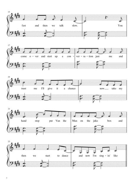 Shape Of You Grade 2 Easy Piano Solo With Note Names Short Version Page 2