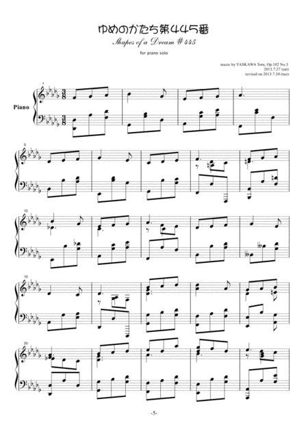 Shapes Of A Dream No 445 D Flat Major Op 102 No 3 Page 2