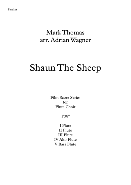 Shaun The Sheep Flute Choir Arr Adrian Wagner Page 2