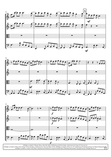 Shawn Mendes Camila Cabello Senorita String Quartet Page 2
