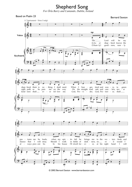 Shepherd Song Satb Page 2