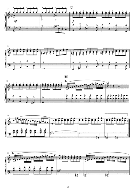 Short Ez Piano 209 Tales From The Crypt Theme Page 2