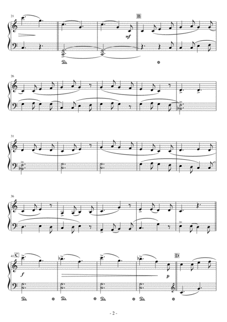 Short Ez Piano 236 For Christmas Good Christian Men Rejoice Page 2