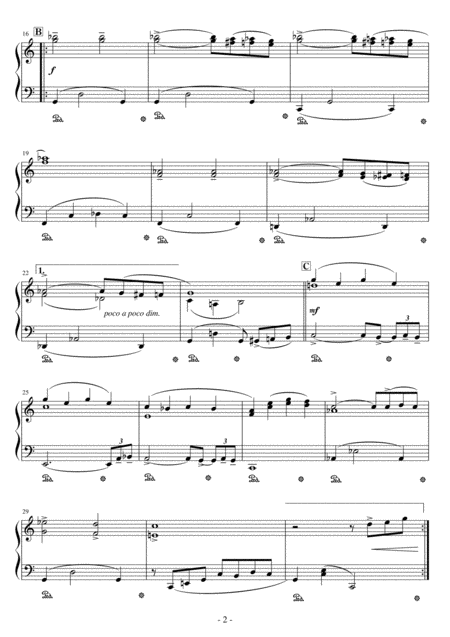 Short Ez Piano 345 Love Theme From La Strada Page 2