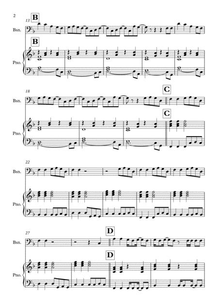 Shotgun Solo For Bassoon Piano In F Major Page 2