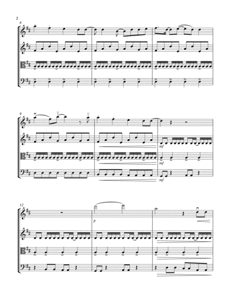 Shut Up And Dance String Quartet Walk The Moon Arr Cellobat Recording Available Page 2