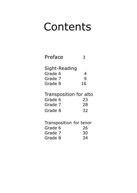 Sight Reading Transposition Tests For Saxophone Grades 6 8 Page 2