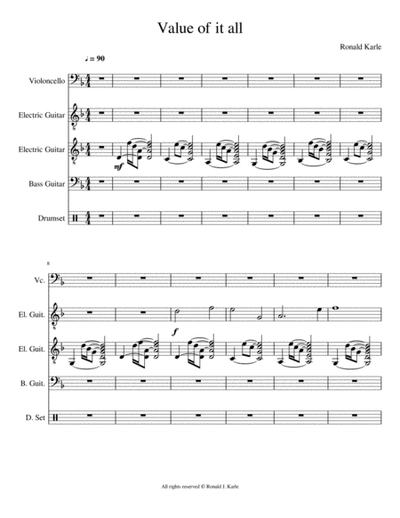 Silent Night For Double Bass Trio Page 2