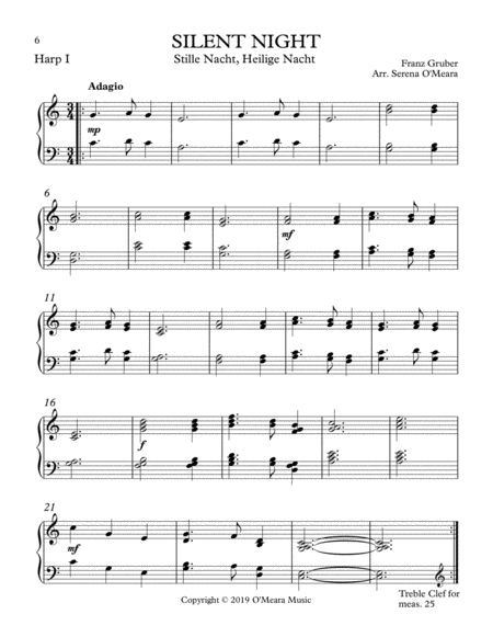 Silent Night Harp I Page 2