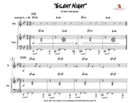 Silent Night Oboe Piano Bb Major Page 2