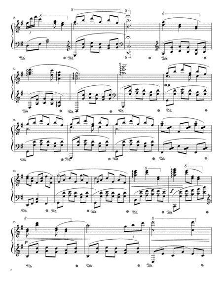 Silent Night Piano Arrangement By Joel Ross Christmas Page 2