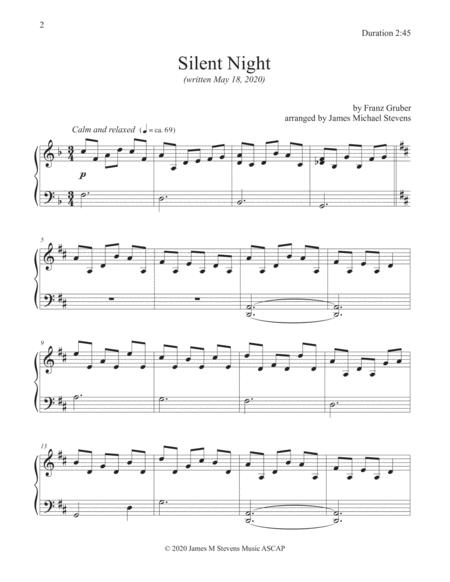 Silent Night Quiet Christmas Piano Page 2