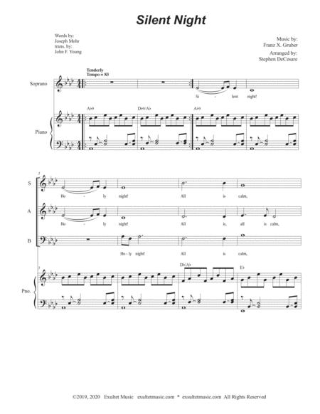 Silent Night Vocal Trio Sab Page 2