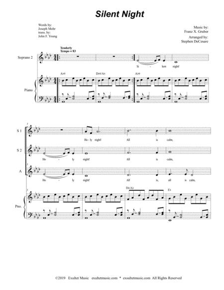 Silent Night Vocal Trio Ssa Page 2