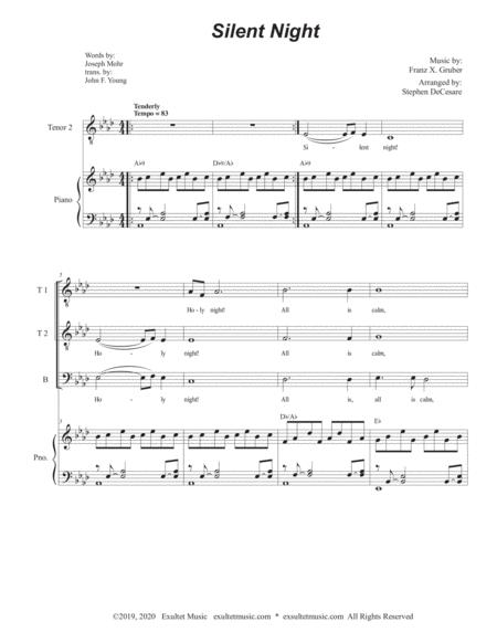 Silent Night Vocal Trio Ttb Page 2