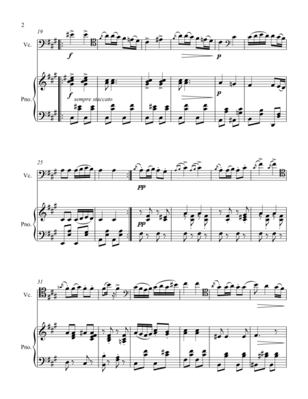 Simple Etude No 1 For Cello Solo Page 2