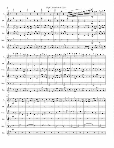 Simple Gifts Pachelbel Canon Page 2