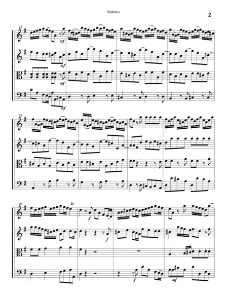 Sinfonia For Strings Albinoni Page 2