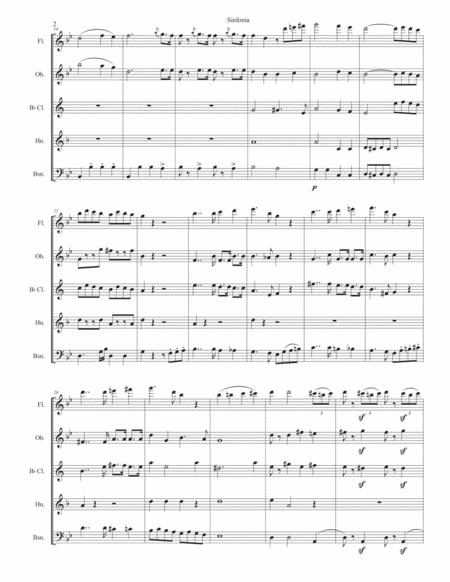 Sinfonia For Wind Quintet Page 2