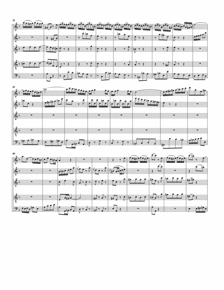 Sinfonia From Cantata Bwv 209 Arrangement For 5 Recorders Page 2
