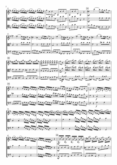 Sinfonia From La Verit In Cimento Rv 739 For String Trio Page 2