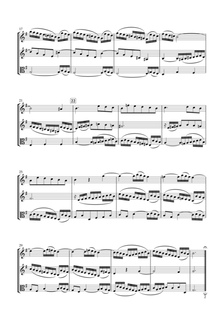 Sinfonia No 10 Bwv 796 For Two Violins Viola Page 2