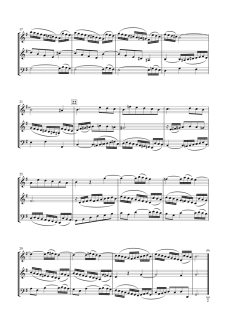 Sinfonia No 10 Bwv 796 For Two Violins Violoncello Page 2