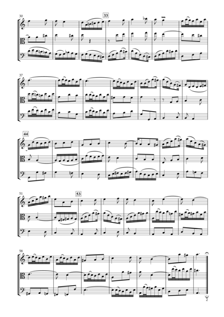 Sinfonia No 13 Bwv 799 For String Trio Page 2