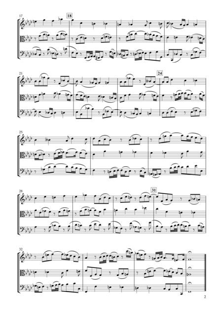 Sinfonia No 9 Bwv 795 For String Trio Page 2