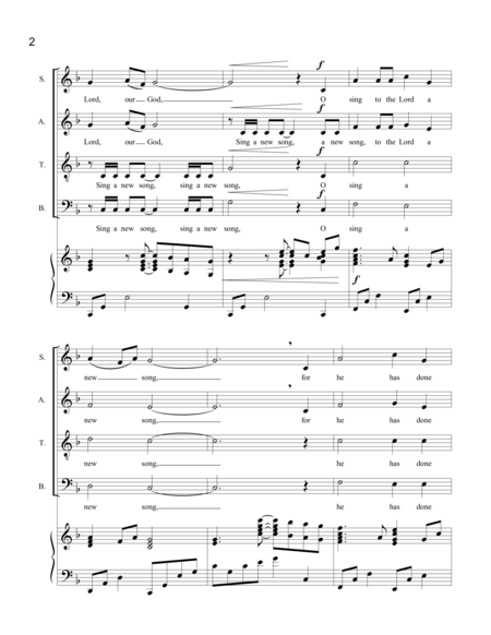 Sing A New Song Satb Page 2