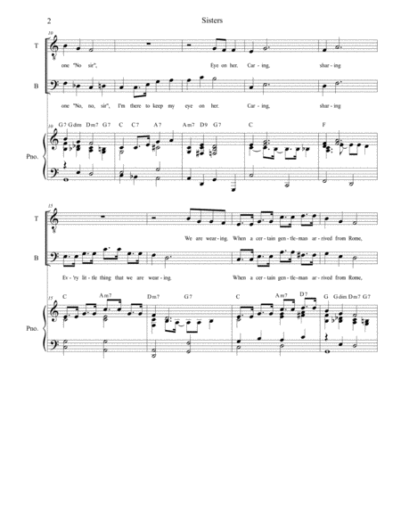 Sisters For 2 Part Choir Tb Page 2