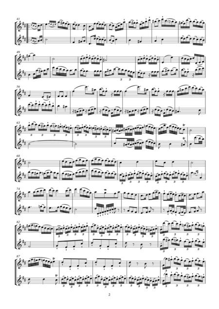 Six Devienne Flute Duets Op 2 Page 2