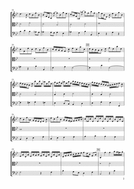 Six Schubler Chorales No 5 Bwv649 Ach Bleib Bei Uns Herr Jesu Christ For String Trio Page 2