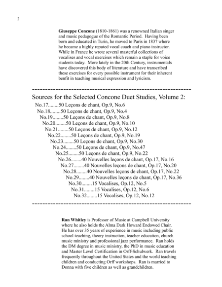 Sixteen Duets From Selected Vocalises For Trombone Or Euphonium Volume 2 Page 2