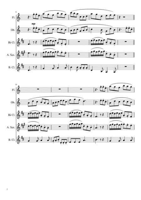 Skipping Along Woodwind Quintet By Jim Goodman Page 2