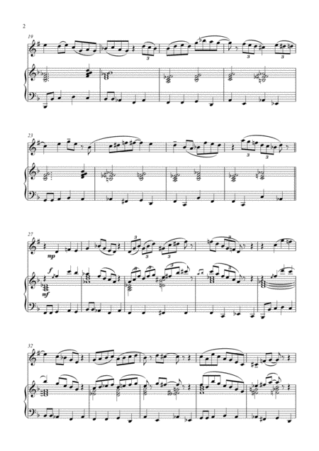 Sky Blue Clarinet Solo Page 2