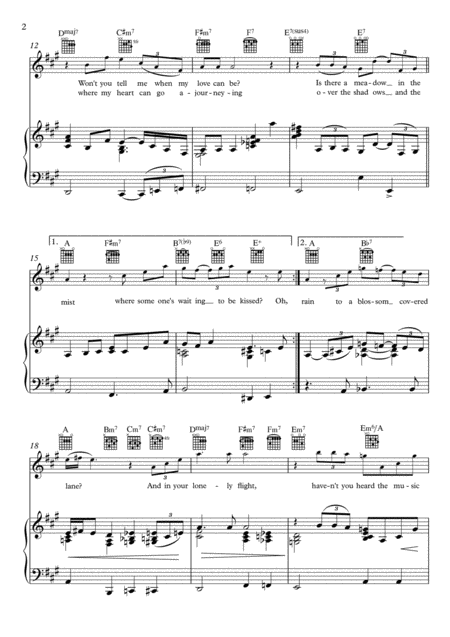 Skylark Flute Piano Duet Page 2