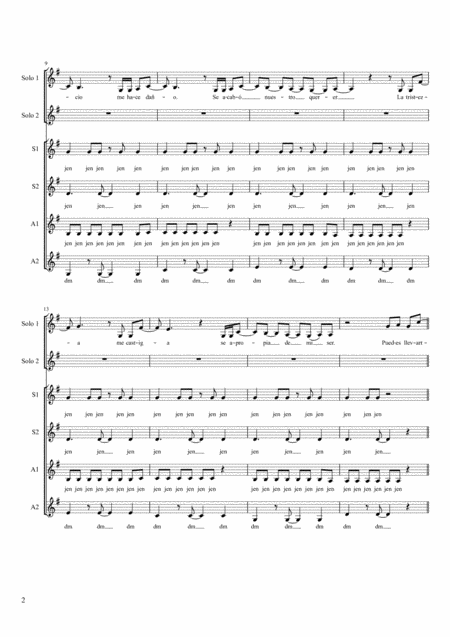 Skyscraper Rascacielos Ssaa A Cappella Page 2