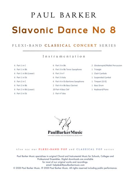 Slavonic Dance No 8 Flexi Band Score Parts Page 2