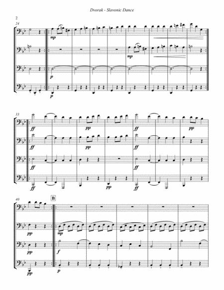 Slavonic Dance Op 72 No 8 For Euphonium Tuba Quartet Page 2