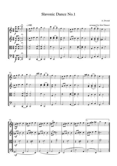 Slavonic Dances No 1 No 8 Page 2