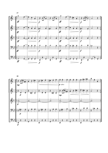 Slavonic Dances No 8 Op 46 For Brass Quintet Page 2