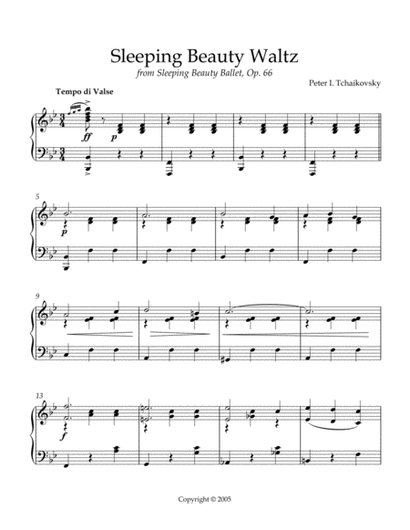 Sleeping Beauty Waltz Page 2