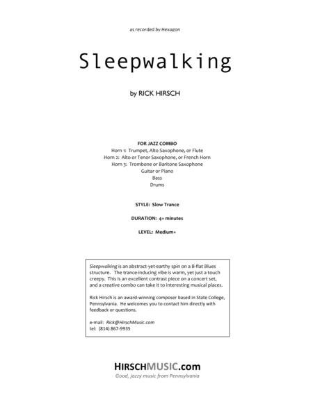 Sleepwalking Page 2