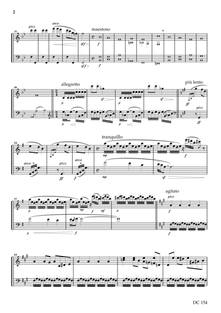 Slovak Rhapsody For Violin And Violoncello Page 2