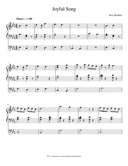 Small Suite For Organ Page 2